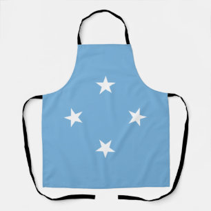 Delantal Bandera de los Estados Federados de Micronesia