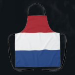 Delantal Bandera de los Países Bajos<br><div class="desc">Bandera patriótica de los Países Bajos.</div>