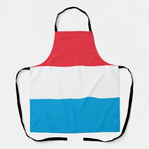 Delantal Bandera de Luxemburgo