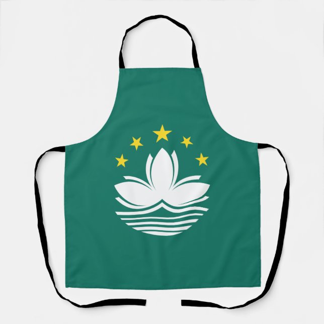 Delantal Bandera de Macao (Anverso)
