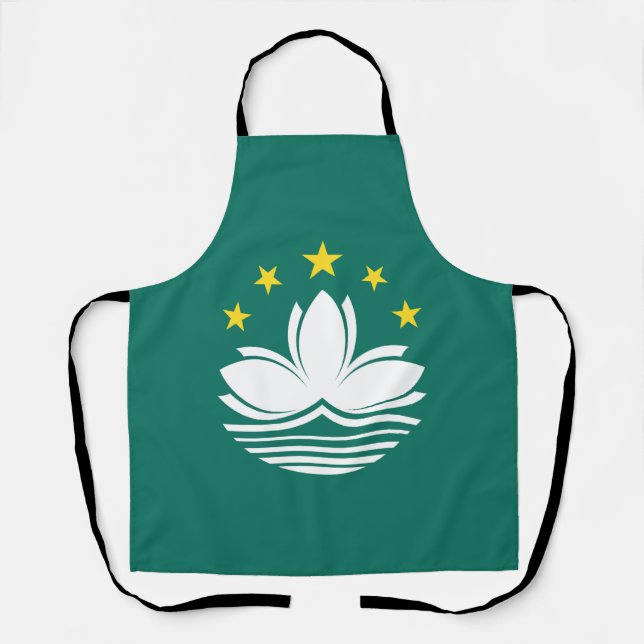Delantal bandera de Macao (Anverso)