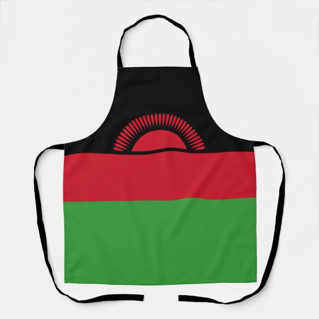 Delantal Bandera de Malawi (Anverso)