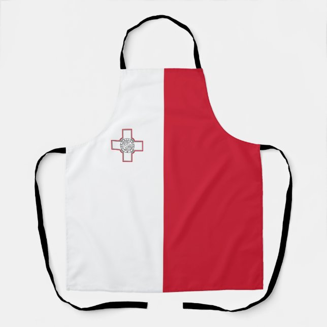 Delantal Bandera de Malta (Anverso)