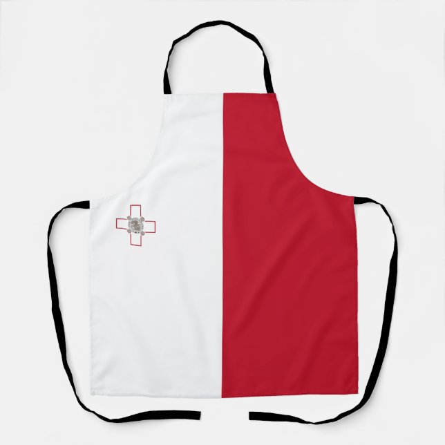 Delantal Bandera de Malta (Anverso)