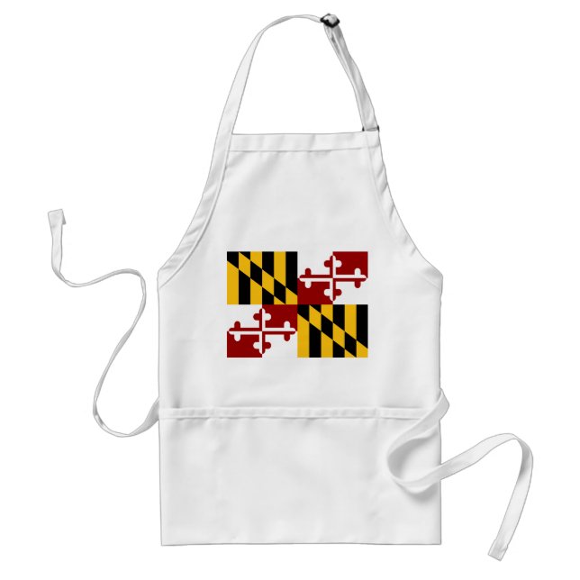 Delantal Bandera de Maryland (Frente)