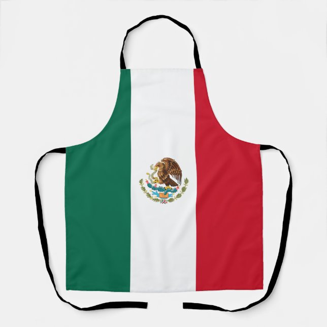 Delantal Bandera de México (Anverso)
