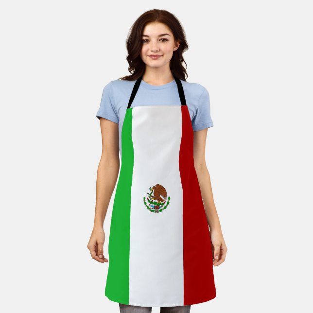 Delantal Bandera de México (Gastado)