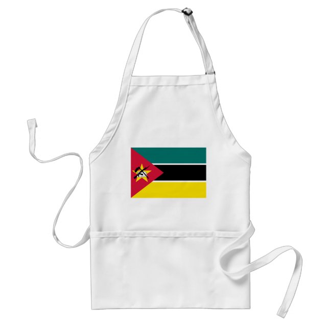 Delantal Bandera de Mozambique (Frente)