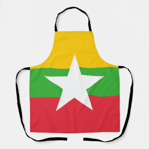 Delantal Bandera de Myanmar