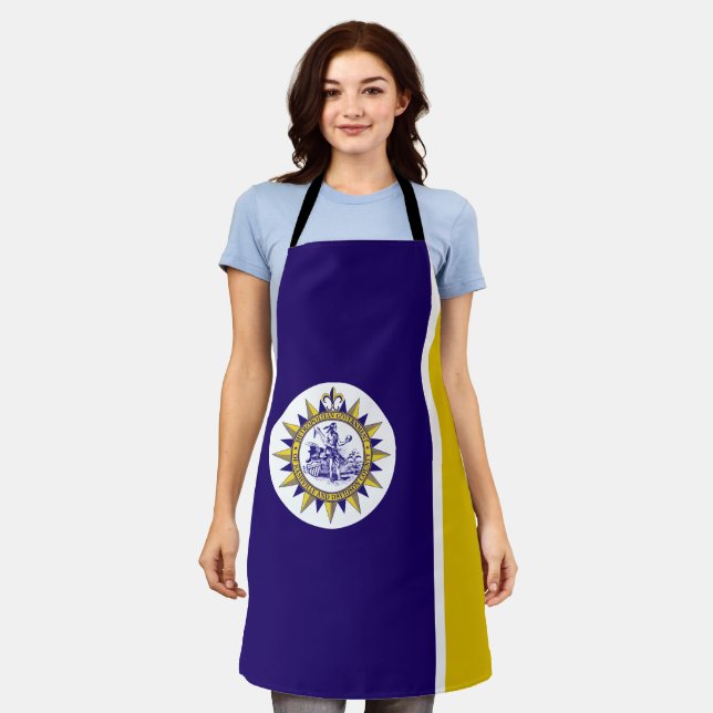 Delantal Bandera de Nashville City Apron (Gastado)