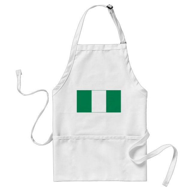 Delantal Bandera de Nigeria (Frente)