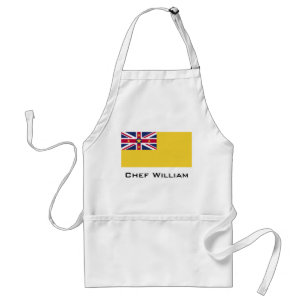 Delantal Bandera de Niue
