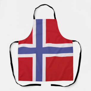 Delantal Bandera de Noruega