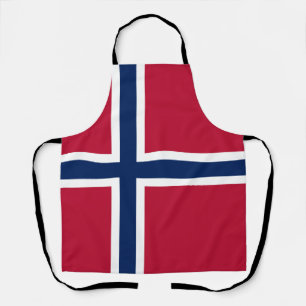 Delantal Bandera de Noruega