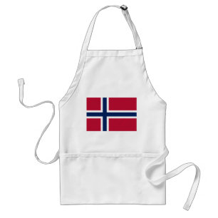 Delantal Bandera de Noruega