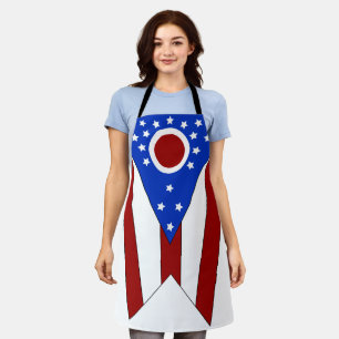 Delantal Bandera de Ohio