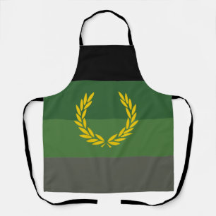 Delantal Bandera de orgullo de uniforme militar