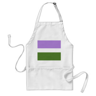 Delantal Bandera de orgullo genderqueer de SlipperyJoe lava
