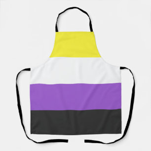 Delantal Bandera de Orgullo no binaria