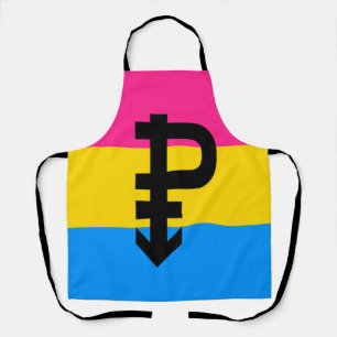 Delantal Bandera de Orgullo Pansexual