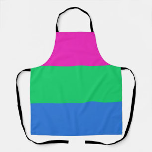 Delantal Bandera de orgullo polissexual