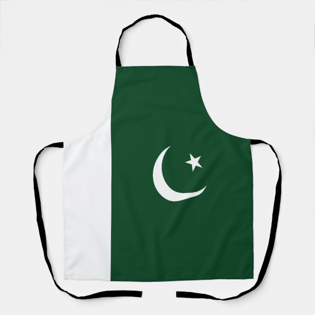 Delantal Bandera de Pakistán (Anverso)
