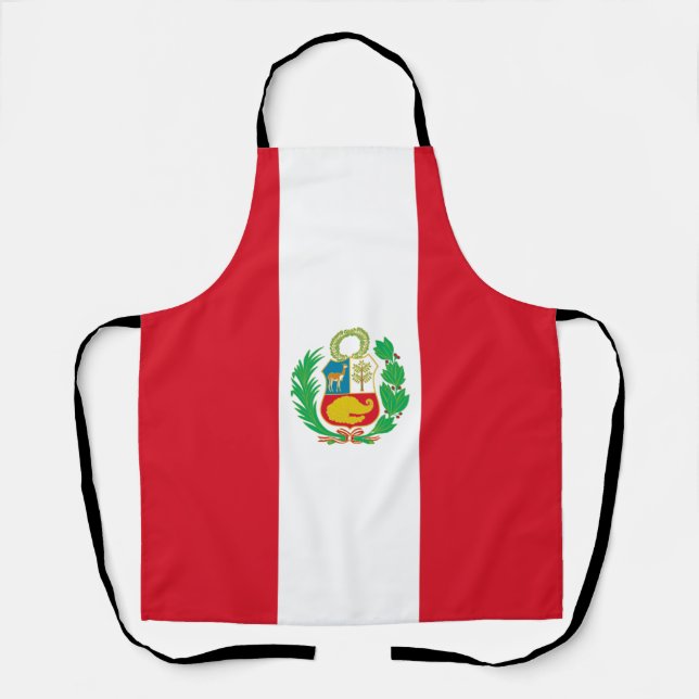 Delantal Bandera de Perú (Anverso)