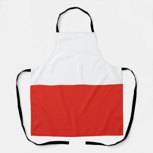 Delantal Bandera de Polonia