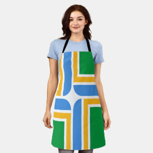 Delantal Bandera de Portland City Apron