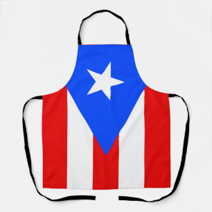 Delantal Bandera de Puerto Rico