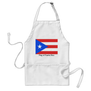 Delantal Bandera de Puerto Rico