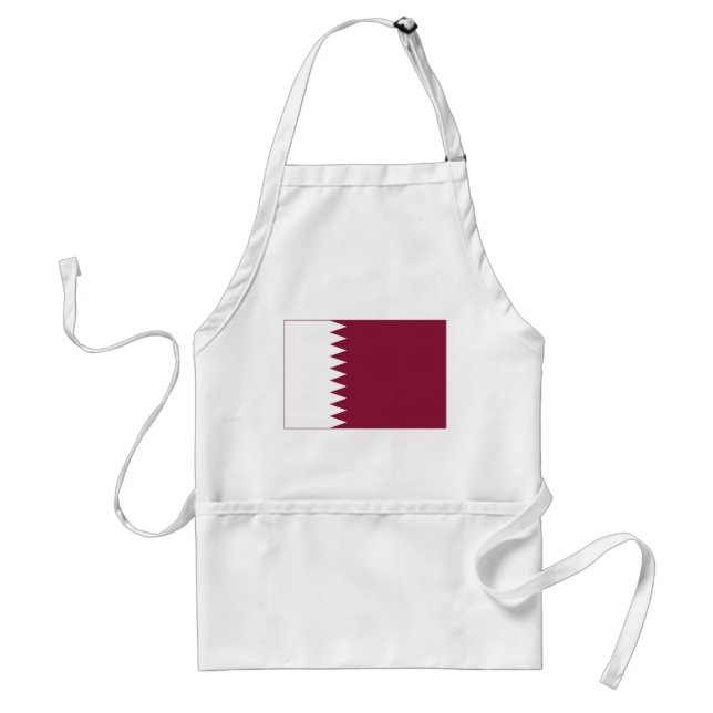 Delantal Bandera de Qatar (Frente)