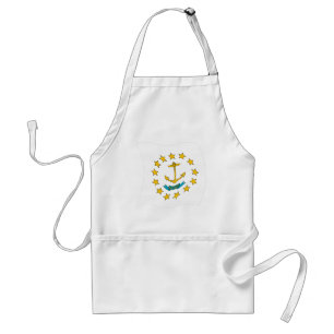 Delantal Bandera de Rhode Island Apron