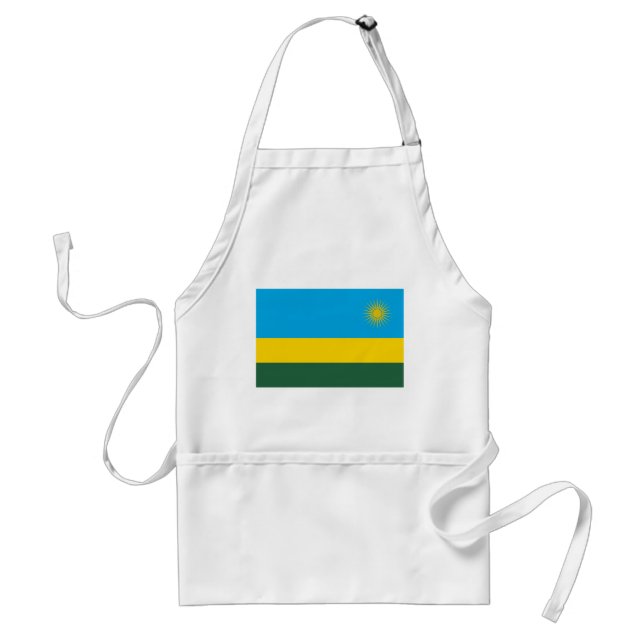 Delantal Bandera de Ruanda (Frente)
