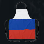 Delantal Bandera de Rusia<br><div class="desc">Bandera patriótica de Rusia.</div>