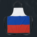 Delantal Bandera de Rusia<br><div class="desc">Bandera patriótica de Rusia.</div>