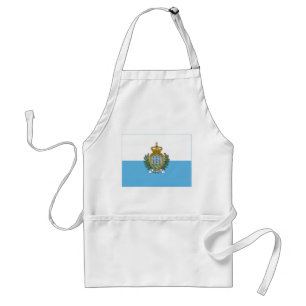 Delantal Bandera de San Marino