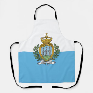 Delantal Bandera de San Marino