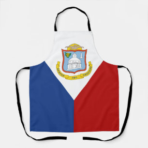 Delantal Bandera de Sint Maarten