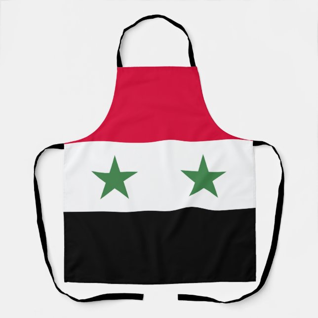 Delantal Bandera de Siria (Anverso)