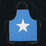 Delantal Bandera de Somalia<br><div class="desc">Bandera patriótica de Somalia.</div>