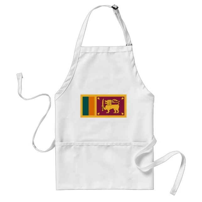 Delantal Bandera de Sri Lanka (Frente)