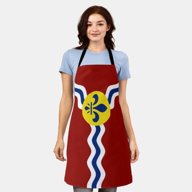 Delantal Bandera de St. Louis City Apron (Gastado)