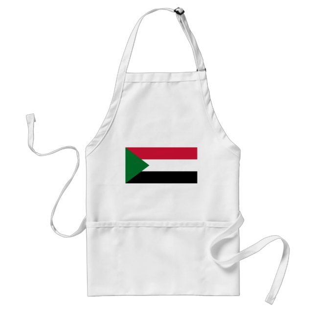 Delantal Bandera de Sudán (Frente)