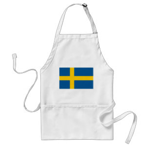 Delantal Bandera de Suecia
