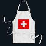 Delantal Bandera de Suiza<br><div class="desc">Bandera de Suiza</div>