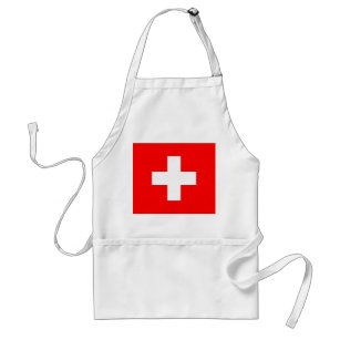 Delantal Bandera de Suiza