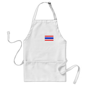 Delantal Bandera de Tailandia