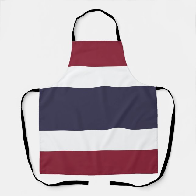 Delantal Bandera de Tailandia (Anverso)