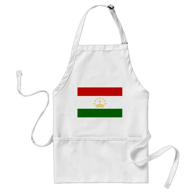 Delantal Bandera de Tayikistán (Frente)
